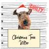 Weihnachtsbaum Umschubser Airedale Terrier
