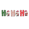 Frohe Weihnachten Weihnachtsmann Hohoho