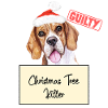 Weihnachtsbaum Umschubser Beagle