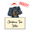 Weihnachtsbaum Umschubser Gordon Setter