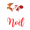 père noel bébé cadeau