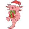 Christmas Axolotl