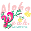 Beach Day - -Aloha