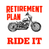 Motard Retraité Retraite Motocyclisme