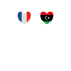 France et Libye Drapeau libyen