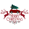 Merry Christmas Reindeer