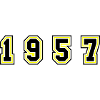 1957 Year Number