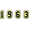 1963 Year Number