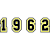 1962 Year Number
