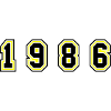 1986 Year Number