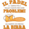 Padel e Birra Frasi Divertenti Paddle Tennis