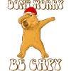 Capybara dabbing Christmas