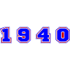 1940 Year Number