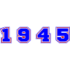 1945 Year Number