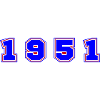 1951 Year Number