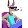 smoking Dog