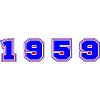 1959 Year Number