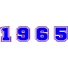 1965 Year Number