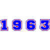 1963 Year Number