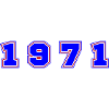 1971 Year Number