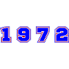1972 Year Number