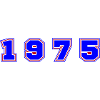 1975 Year Number