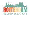 Rotterdam Dutch skyline