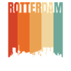 Rotterdam Netherlands Skyline