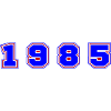 Numéro de l’année 1985