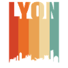 Lyon France Skyline