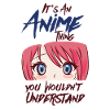 Anime Girl Maga Eyes It's Anime Thing Japanese