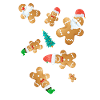 Gingerbread,Christmas,Sweets,Gingerbread Men