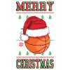 Basketball Christmas Christmas Hat Ugly