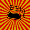 Sunburst Coffee red yellow-Sunrise Coffee