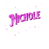 Nichole name personalized