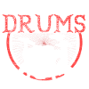 Drums Drumsticks Gift