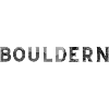 Bouldern - grauer Schriftzug