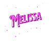 Melissa name personalized