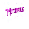 Michele name personalized