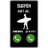 Surfen ruft an