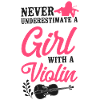 Violoniste Violoniste Fille Jamais