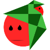 Funny watermelon man