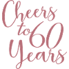 60e verjaardag vrouwen voor haar proost op 60 jaar oud