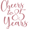 Vive 85 ans 85e anniversaire