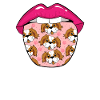 Pekingese lips
