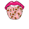 Bassett Dog Tongue