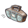 Radio Recorder Sound-Machine