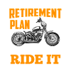 Motard Retraité Retraite Motocyclisme