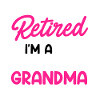 Grand-mère pensionnée à temps plein