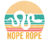 Funny snake rope retro
